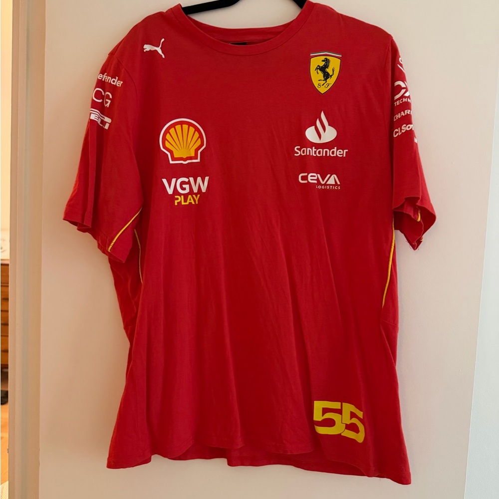 Ferrari Red Racing Tee